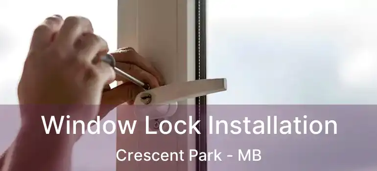  Window Lock Installation Crescent Park - MB