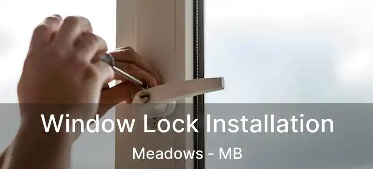  Window Lock Installation Meadows - MB