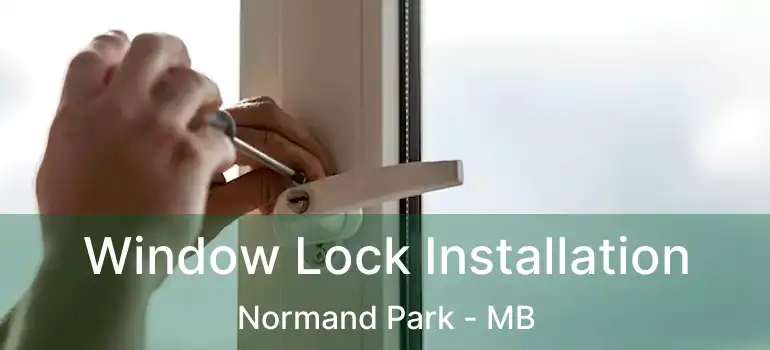  Window Lock Installation Normand Park - MB