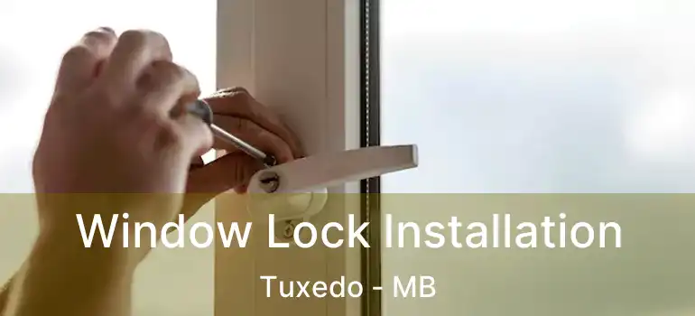  Window Lock Installation Tuxedo - MB