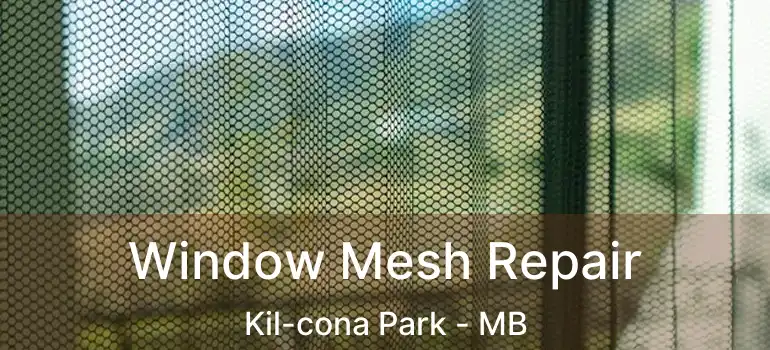 Window Mesh Repair Kil-cona Park - MB