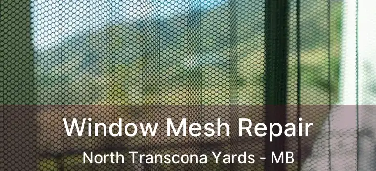  Window Mesh Repair North Transcona Yards - MB