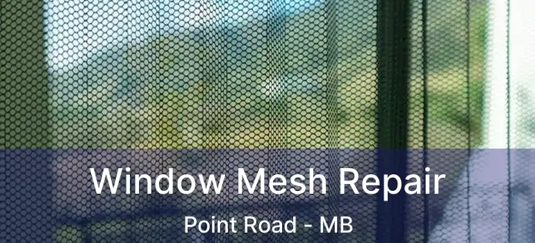  Window Mesh Repair Point Road - MB
