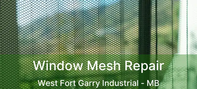  Window Mesh Repair West Fort Garry Industrial - MB