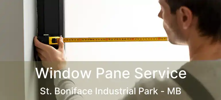  Window Pane Service St. Boniface Industrial Park - MB