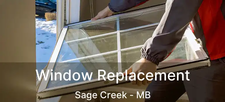  Window Replacement Sage Creek - MB