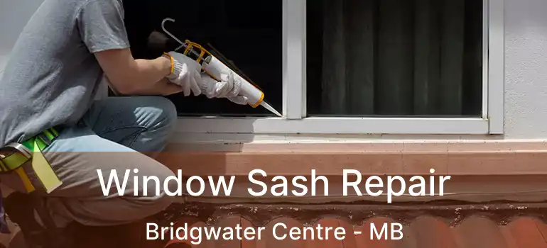  Window Sash Repair Bridgwater Centre - MB