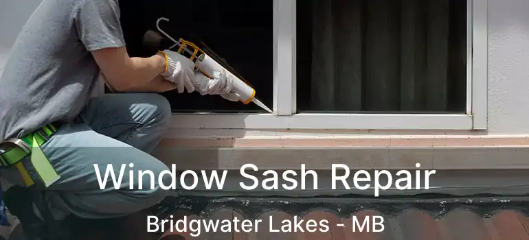  Window Sash Repair Bridgwater Lakes - MB