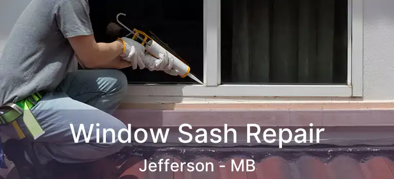  Window Sash Repair Jefferson - MB
