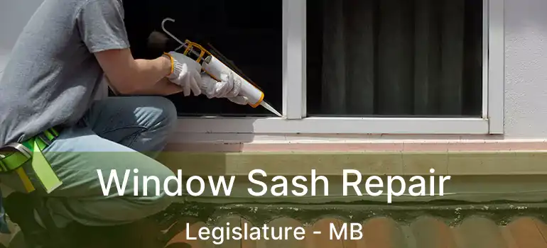  Window Sash Repair Legislature - MB