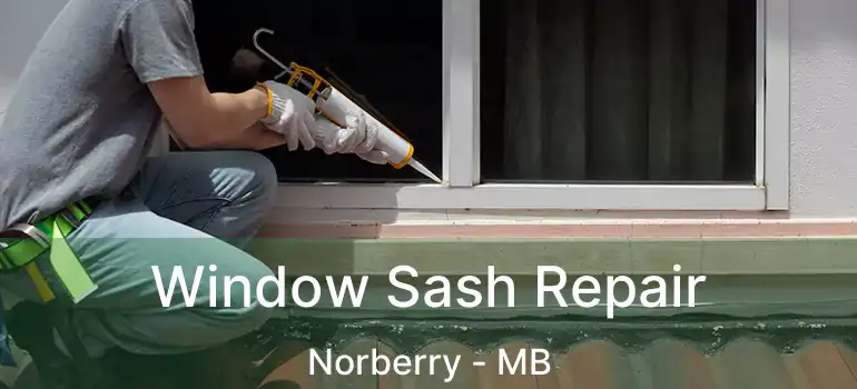  Window Sash Repair Norberry - MB