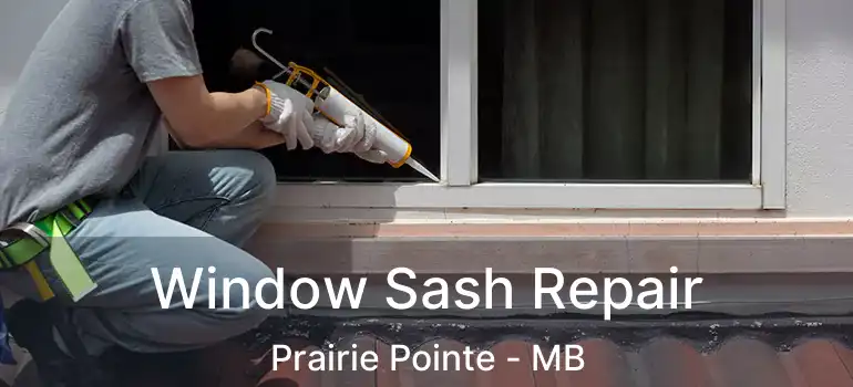  Window Sash Repair Prairie Pointe - MB