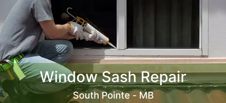  Window Sash Repair South Pointe - MB