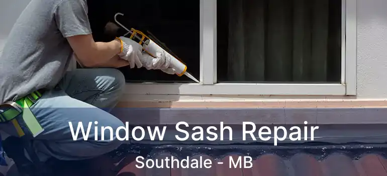  Window Sash Repair Southdale - MB