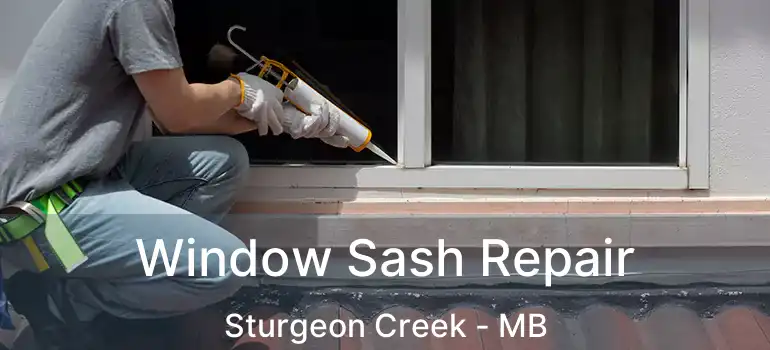  Window Sash Repair Sturgeon Creek - MB