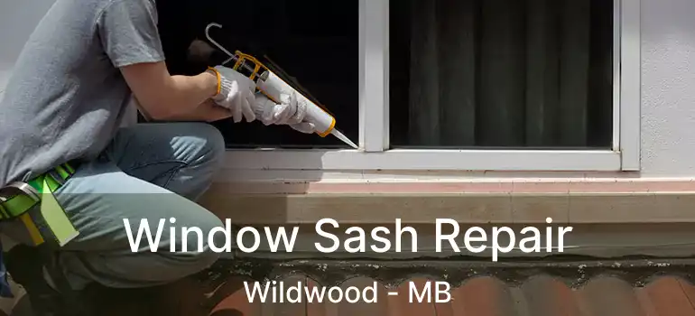  Window Sash Repair Wildwood - MB