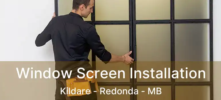  Window Screen Installation Kildare - Redonda - MB
