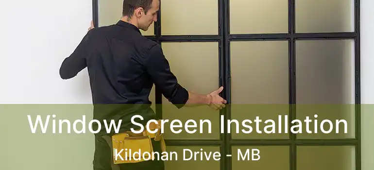  Window Screen Installation Kildonan Drive - MB