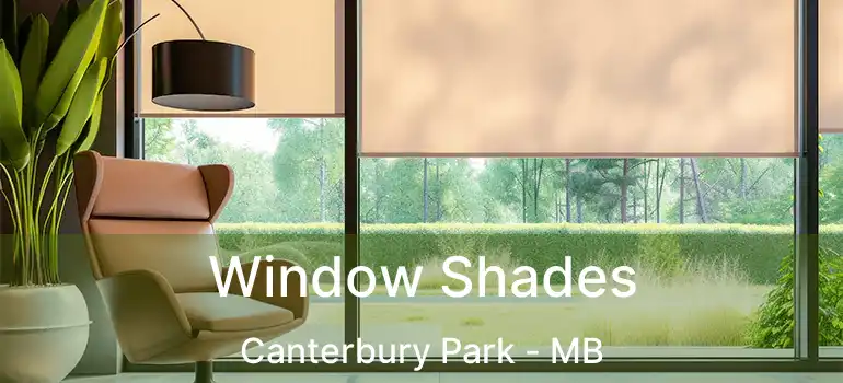  Window Shades Canterbury Park - MB