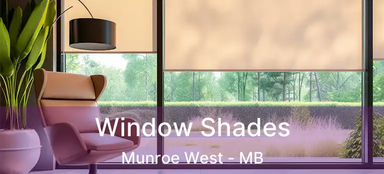  Window Shades Munroe West - MB