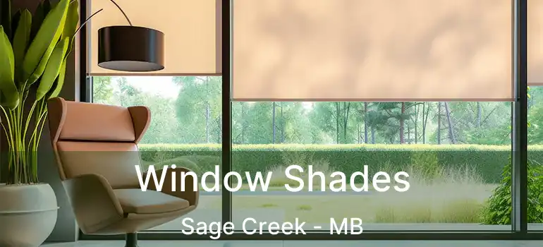  Window Shades Sage Creek - MB