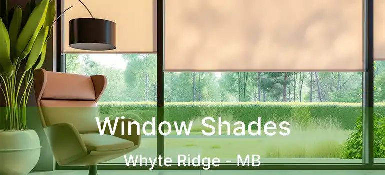  Window Shades Whyte Ridge - MB