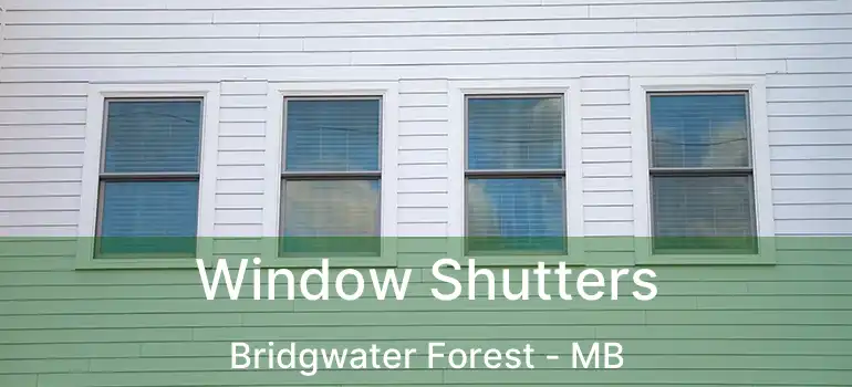  Window Shutters Bridgwater Forest - MB