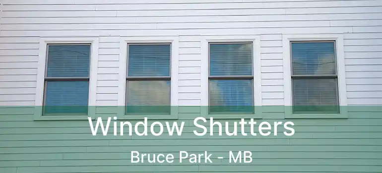  Window Shutters Bruce Park - MB