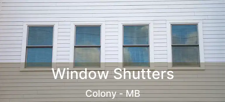 Window Shutters Colony - MB