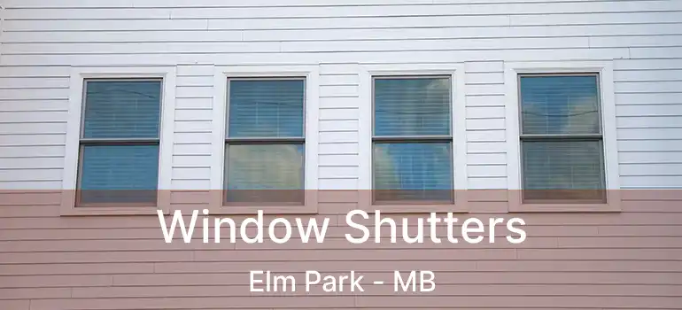  Window Shutters Elm Park - MB