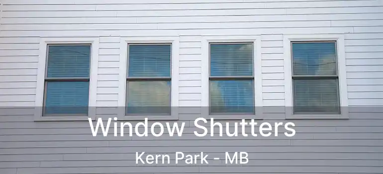  Window Shutters Kern Park - MB