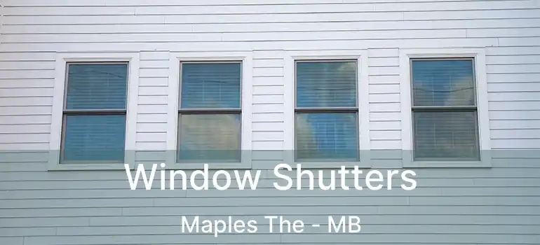  Window Shutters Maples The - MB
