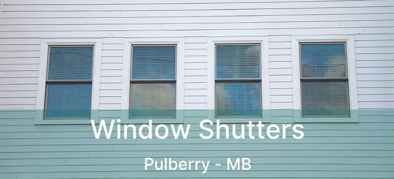  Window Shutters Pulberry - MB
