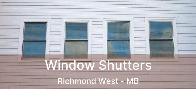  Window Shutters Richmond West - MB