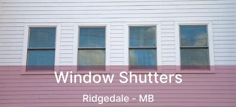  Window Shutters Ridgedale - MB
