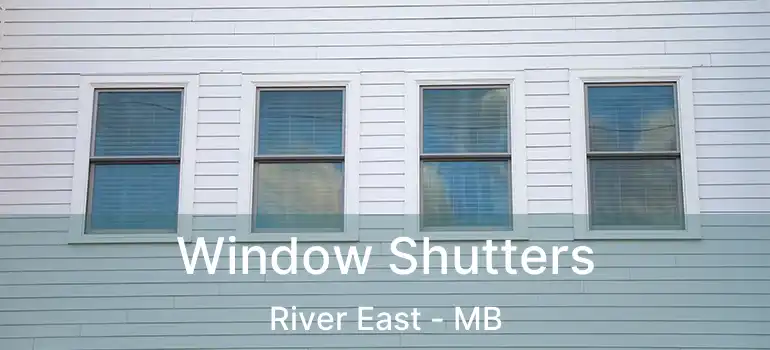  Window Shutters River East - MB