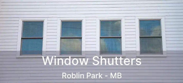 Window Shutters Roblin Park - MB