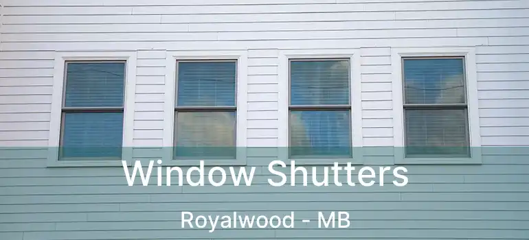  Window Shutters Royalwood - MB
