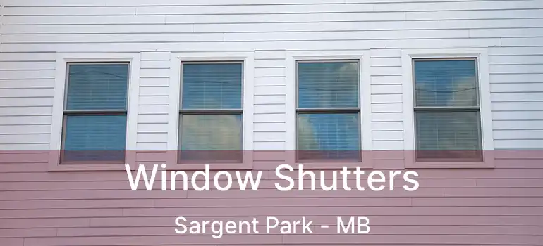  Window Shutters Sargent Park - MB