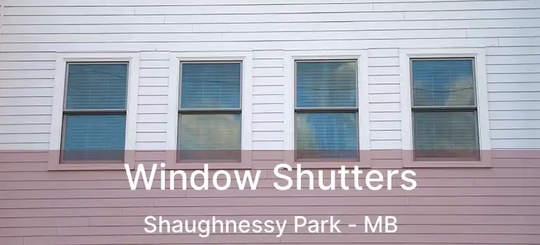  Window Shutters Shaughnessy Park - MB