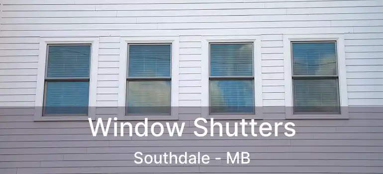  Window Shutters Southdale - MB