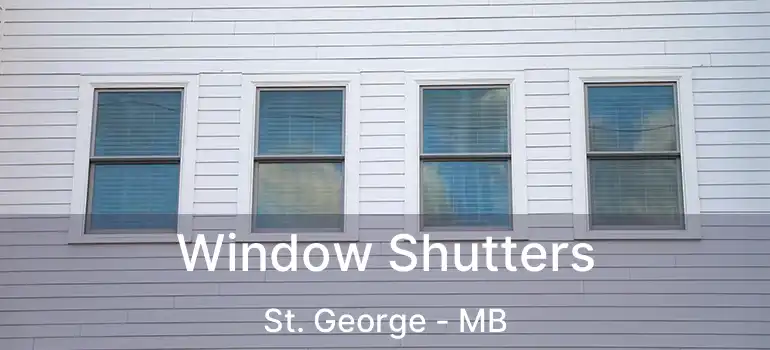  Window Shutters St. George - MB