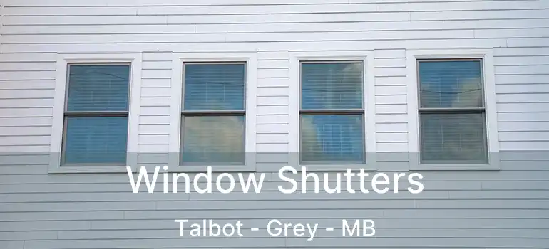  Window Shutters Talbot - Grey - MB