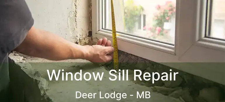  Window Sill Repair Deer Lodge - MB