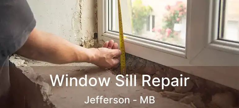  Window Sill Repair Jefferson - MB