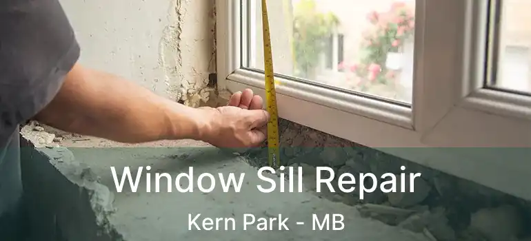  Window Sill Repair Kern Park - MB