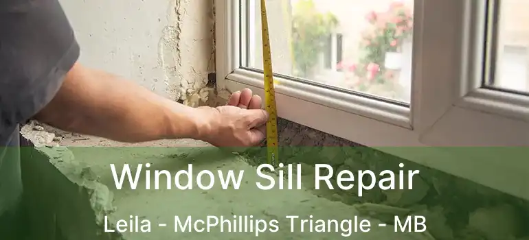  Window Sill Repair Leila - McPhillips Triangle - MB