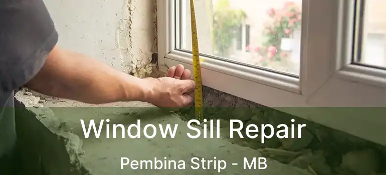  Window Sill Repair Pembina Strip - MB