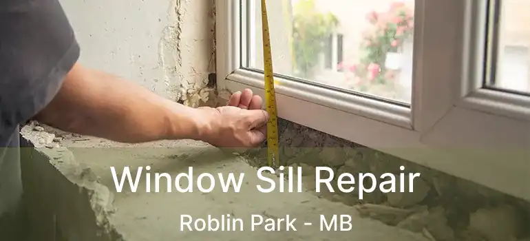  Window Sill Repair Roblin Park - MB