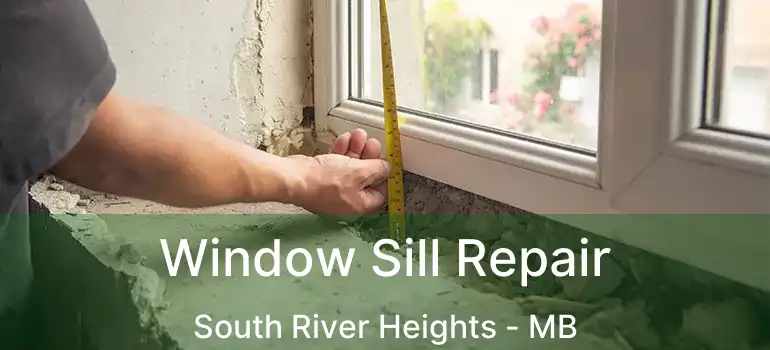  Window Sill Repair South River Heights - MB